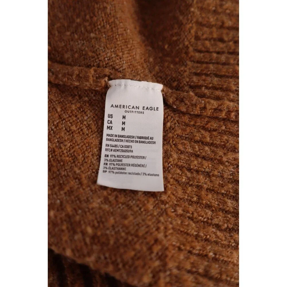 American Eagle Women's Brown Knit‎ Sweater Size Medium